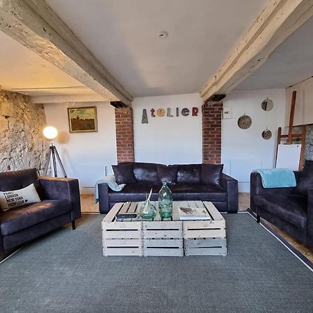 הוילה הונפלר Le Jardin D'Eugene - 4P House - Terrace - Historic Center מראה חיצוני תמונה